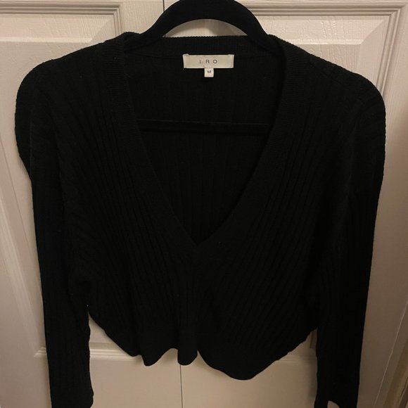 IRO Paris HARU V-NECK SWEATER Size Medium - Picture 1 of 3
